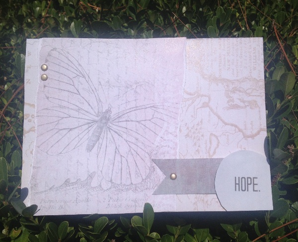 "Hope" hybrid card