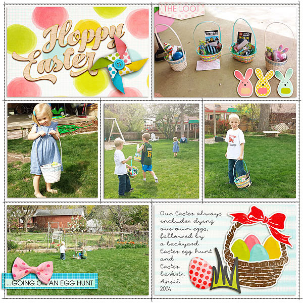 hoppy easter - left side