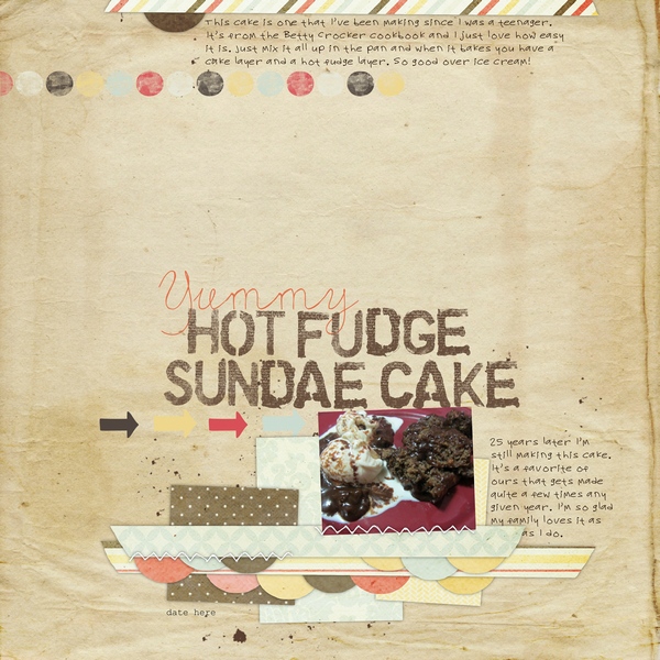 Hot Fudge Sundae Cake