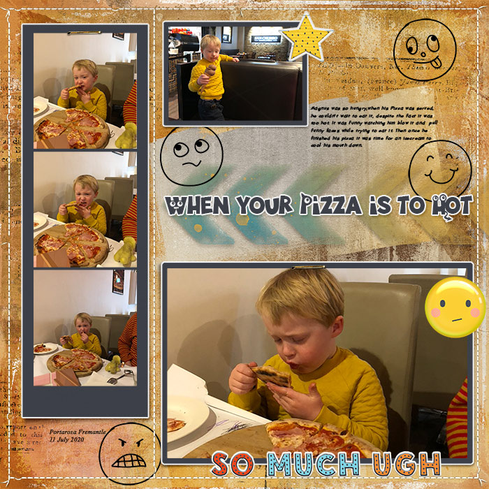 Hot Pizza Faces