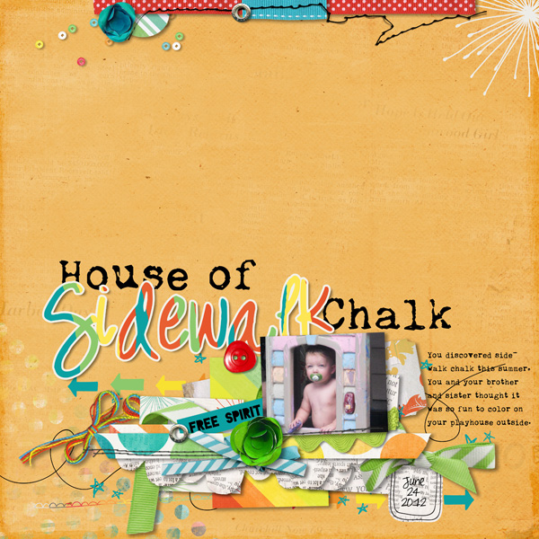 House of Sidewalk Chalk