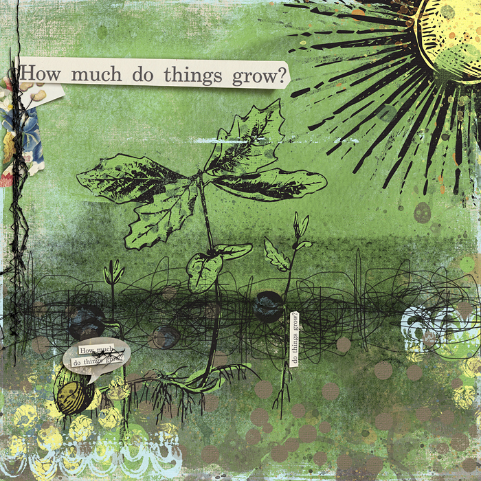How Much Do Things Grow - Scaredy Cats Page 1