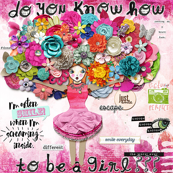 How To Be a Girl | MOC Day 25 Art Doll