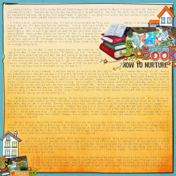 how to nurture a reading book habit