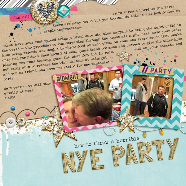 How to throw a horrible NYE Party...........
