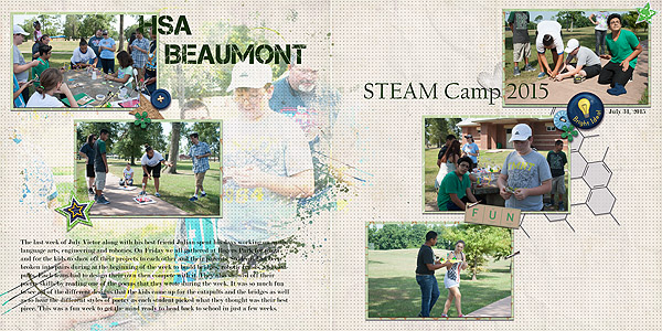 HSA Beaumont STEAM Camp 2015