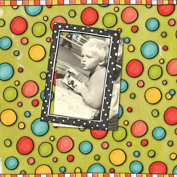 Hubby as a child