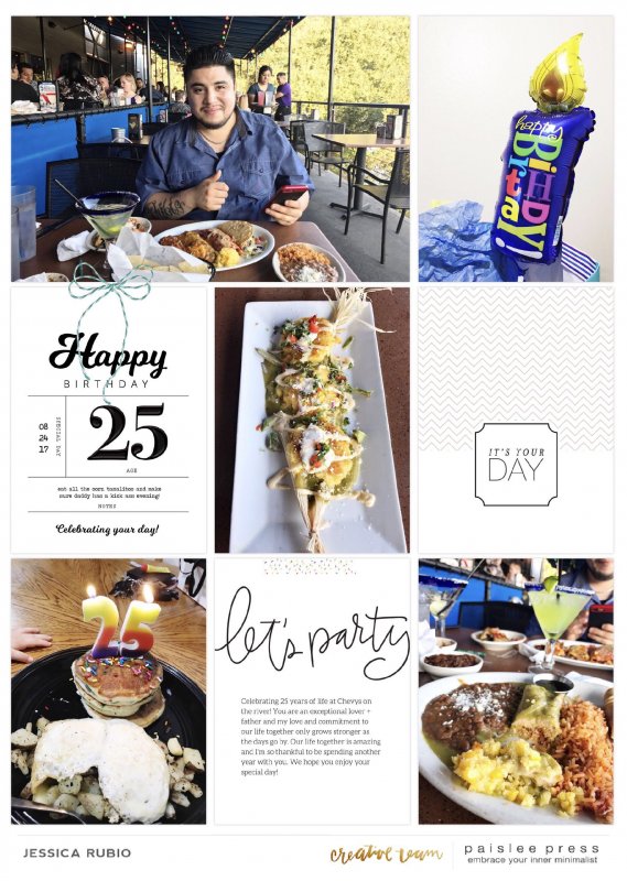 Hubbys 25th.