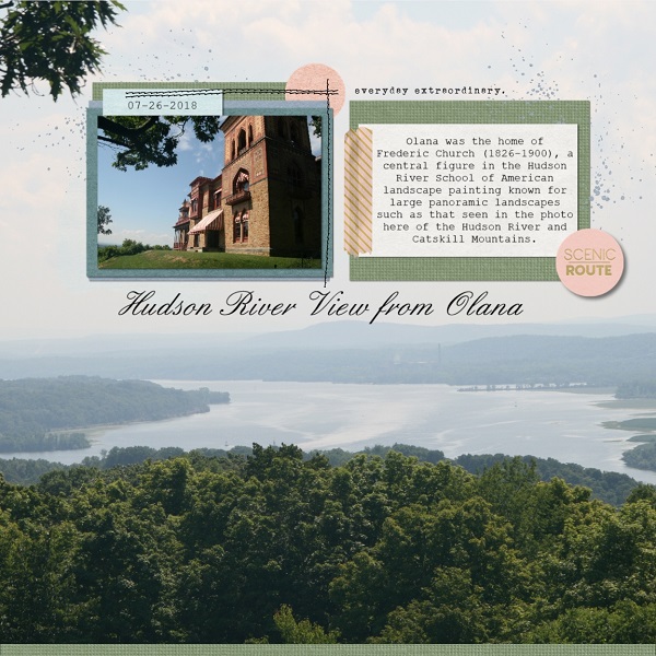 Hudson River View From Olana