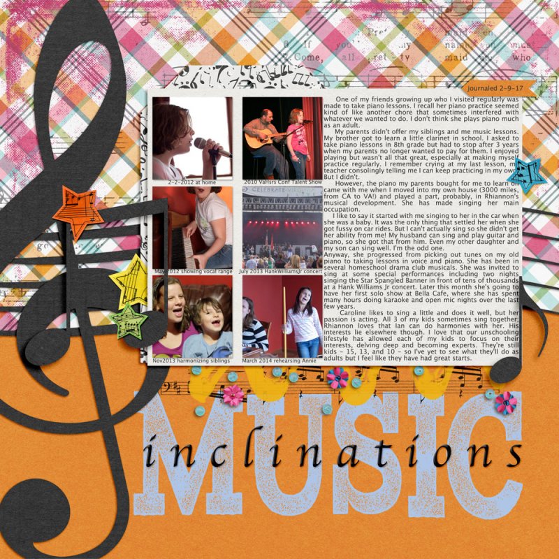 huge title - music