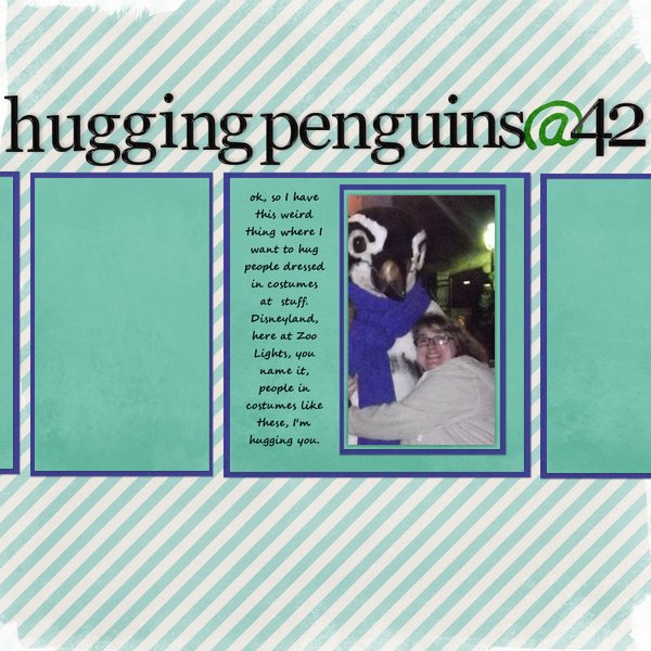 Hugging Penguins @ 42 - MOC #26 - Imperfect Photos