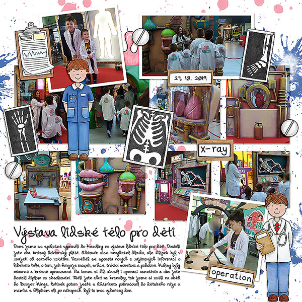 Human body for kids