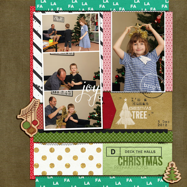 human xmas tree