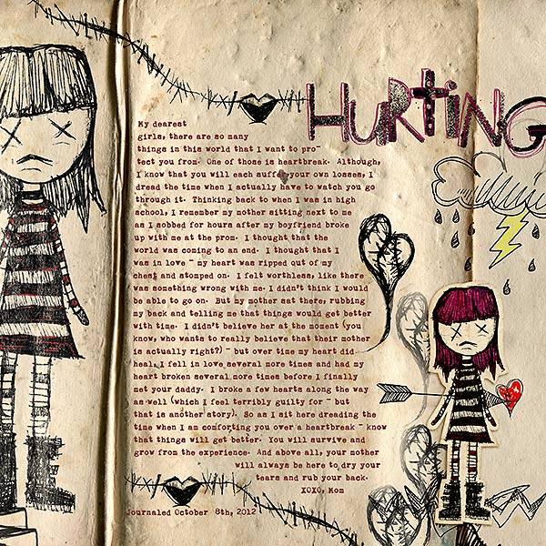 hurting