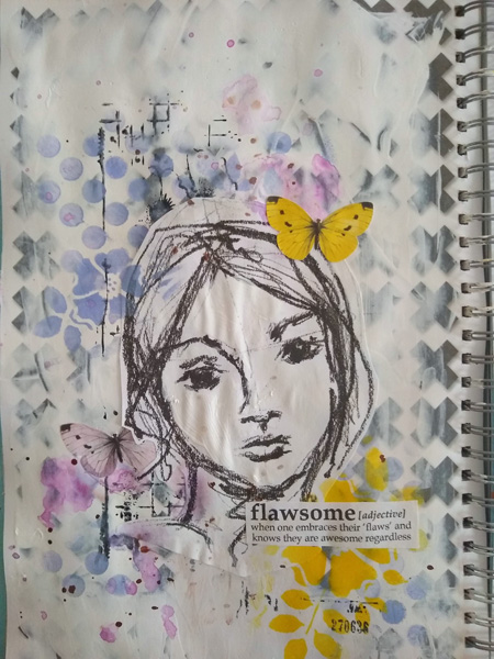 Hybrid Art journal