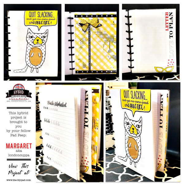 HYBRID Brush Lettering Practice Book (londoncuppa)