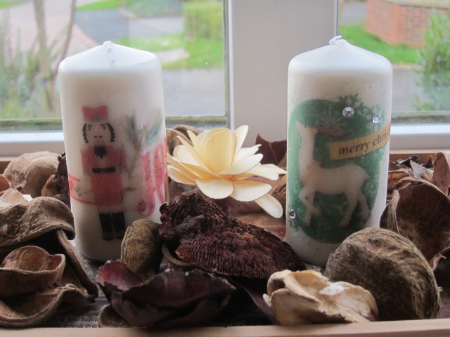 Hybrid Christmas Candles