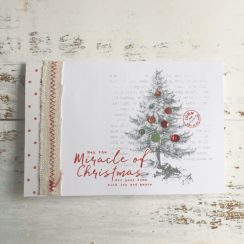 Hybrid Christmas Card - Miracle