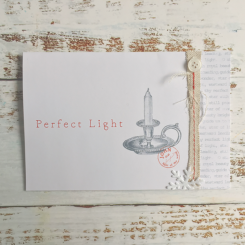Hybrid Christmas Card - Perfect Light