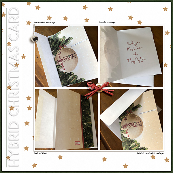 Hybrid Christmas Card