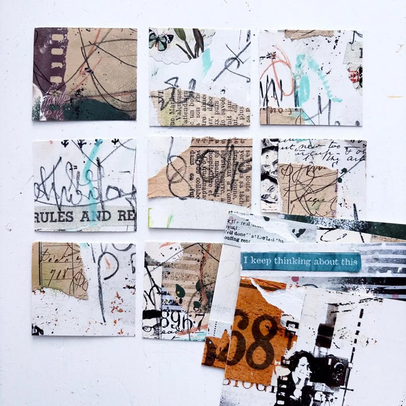 Hybrid Collage Snippets