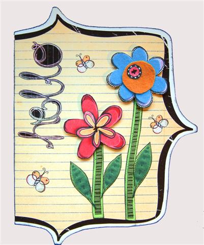 Hybrid Flower card