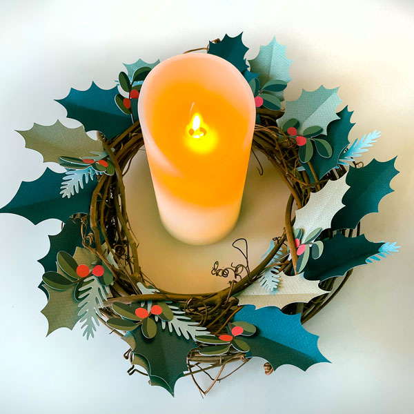 Hybrid Holiday Centerpiece