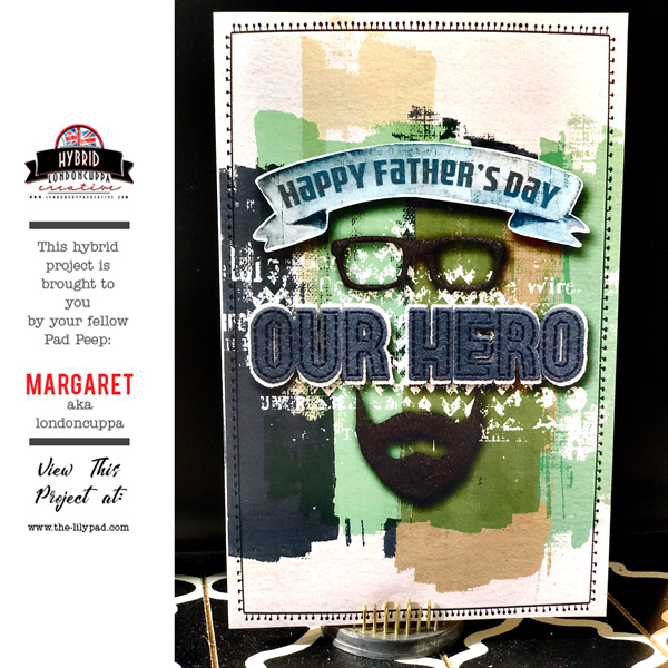 HYBRID My Hero Father's Day Card (londoncuppa)