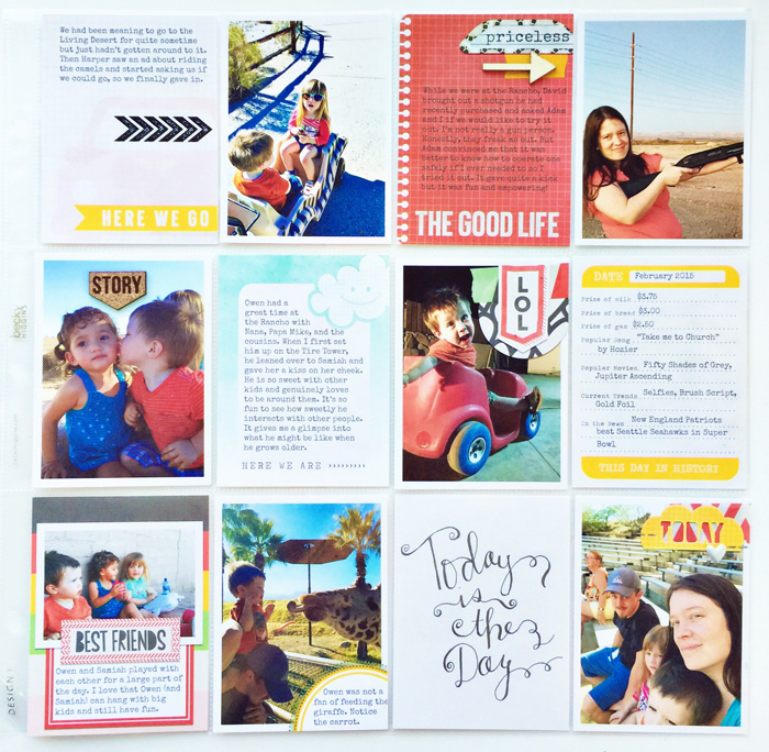 Hybrid Pocket Page using Just Jaimee Bryce