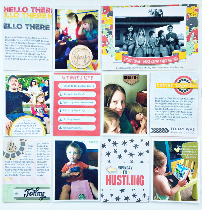 Hybrid Pocket Page using Just Jaimee Bryce