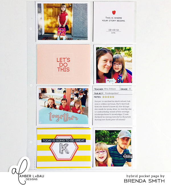Hybrid pocket page