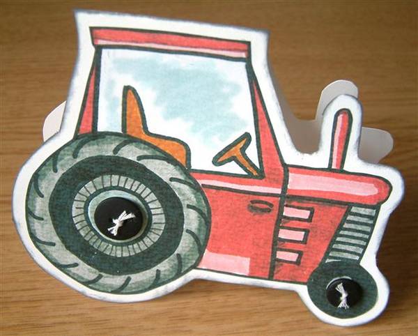 Hybrid Tractor card