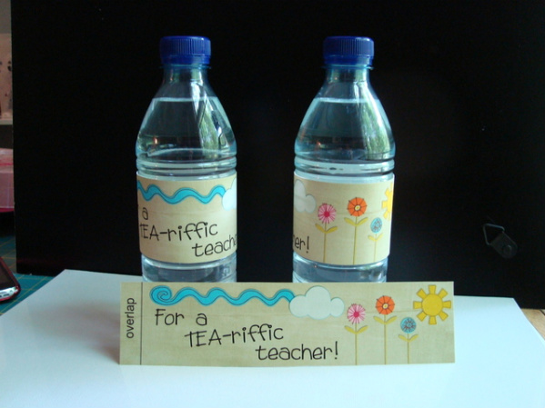 hybrid water bottle label