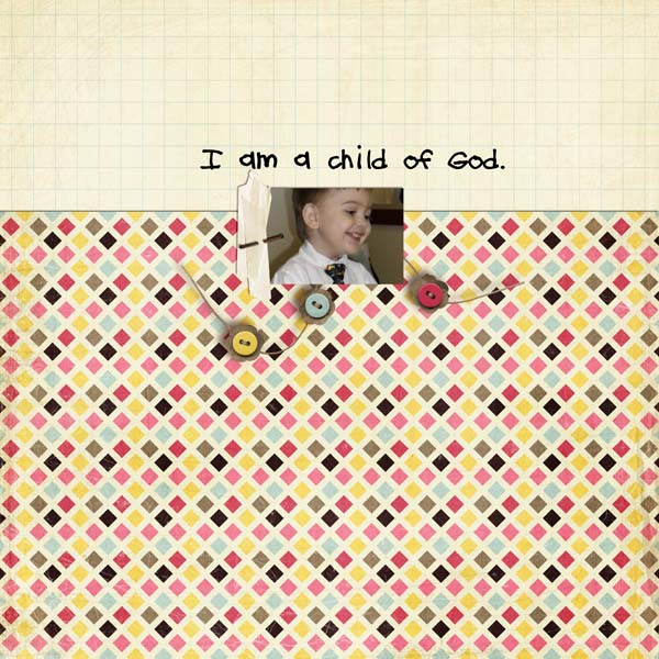 i am a child of God