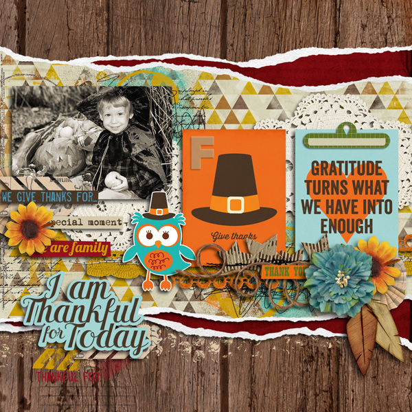 I am thankful for today