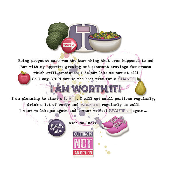 I am worth it!