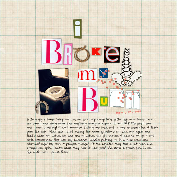 I Broke my Butt