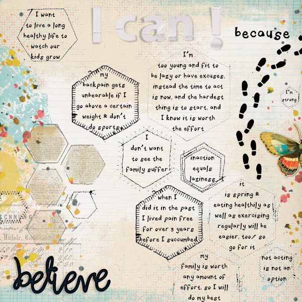 I can because