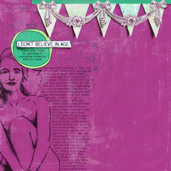 I don't believe in age - Monthly Muse April- Week #1