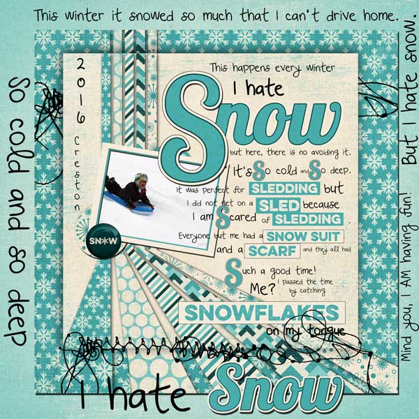 I Hate Snow