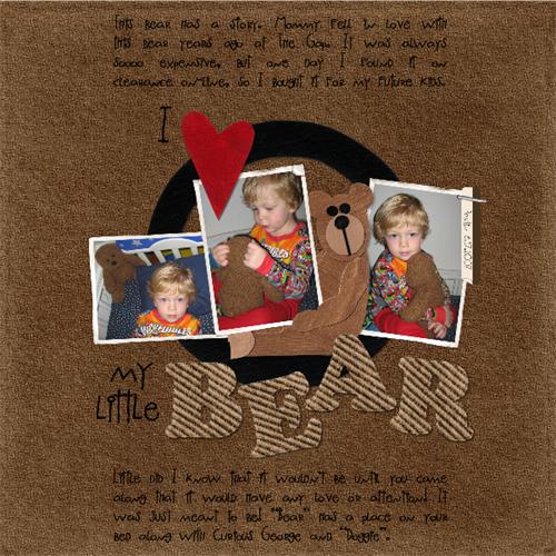 I heart my little bear