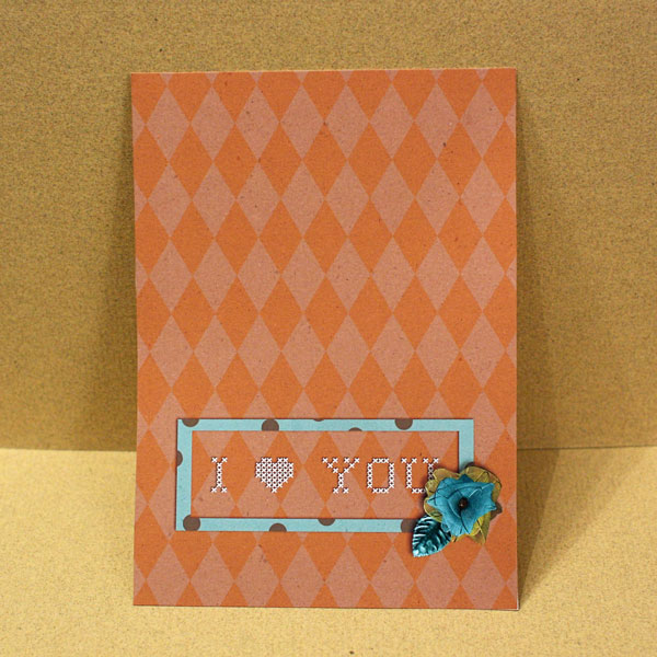 I Heart You card