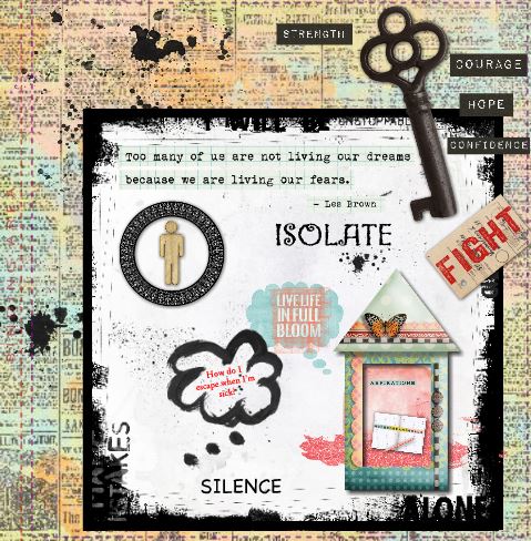 I live in silence