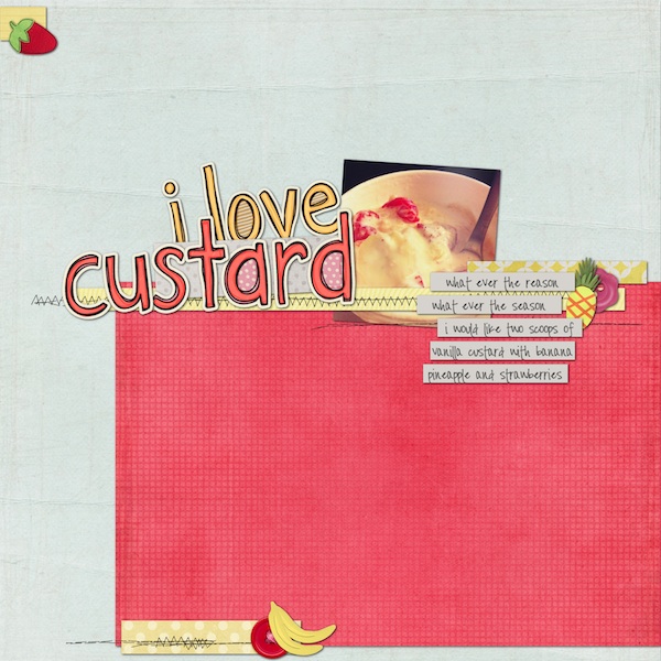I Love Custard