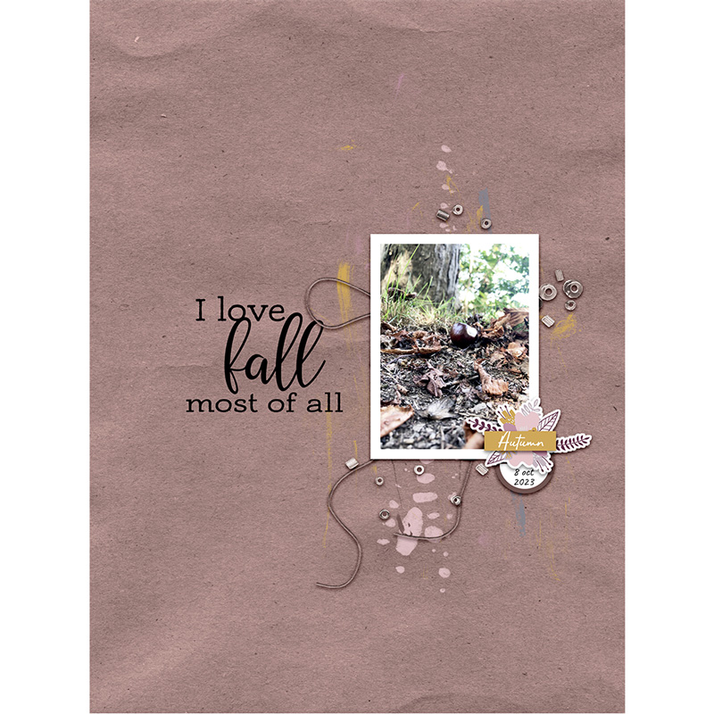 I love fall most of all
