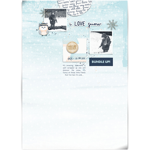 I love snow | MOC jour 16