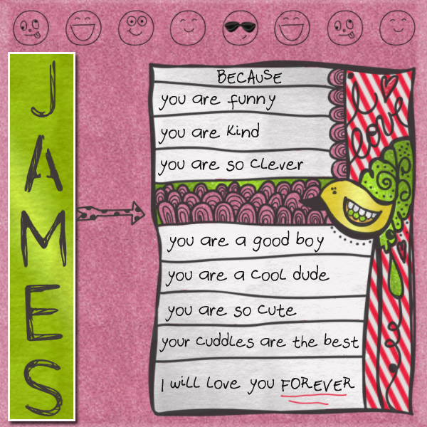 I love you because...