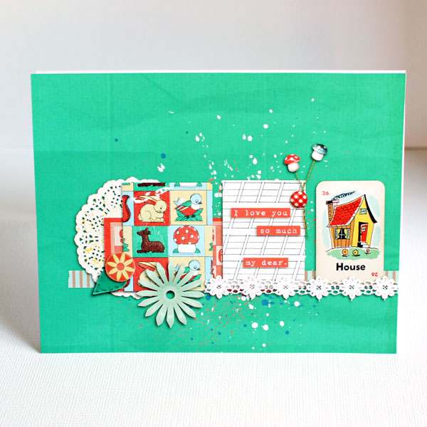 I Love You So Much My Dear card