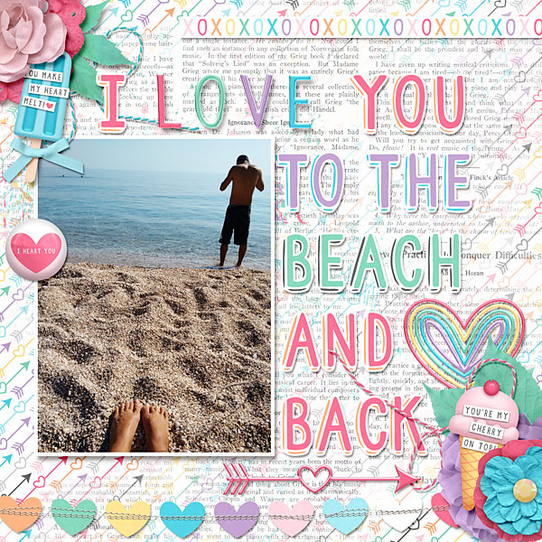 I love you to the beach and back