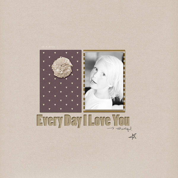 I love you